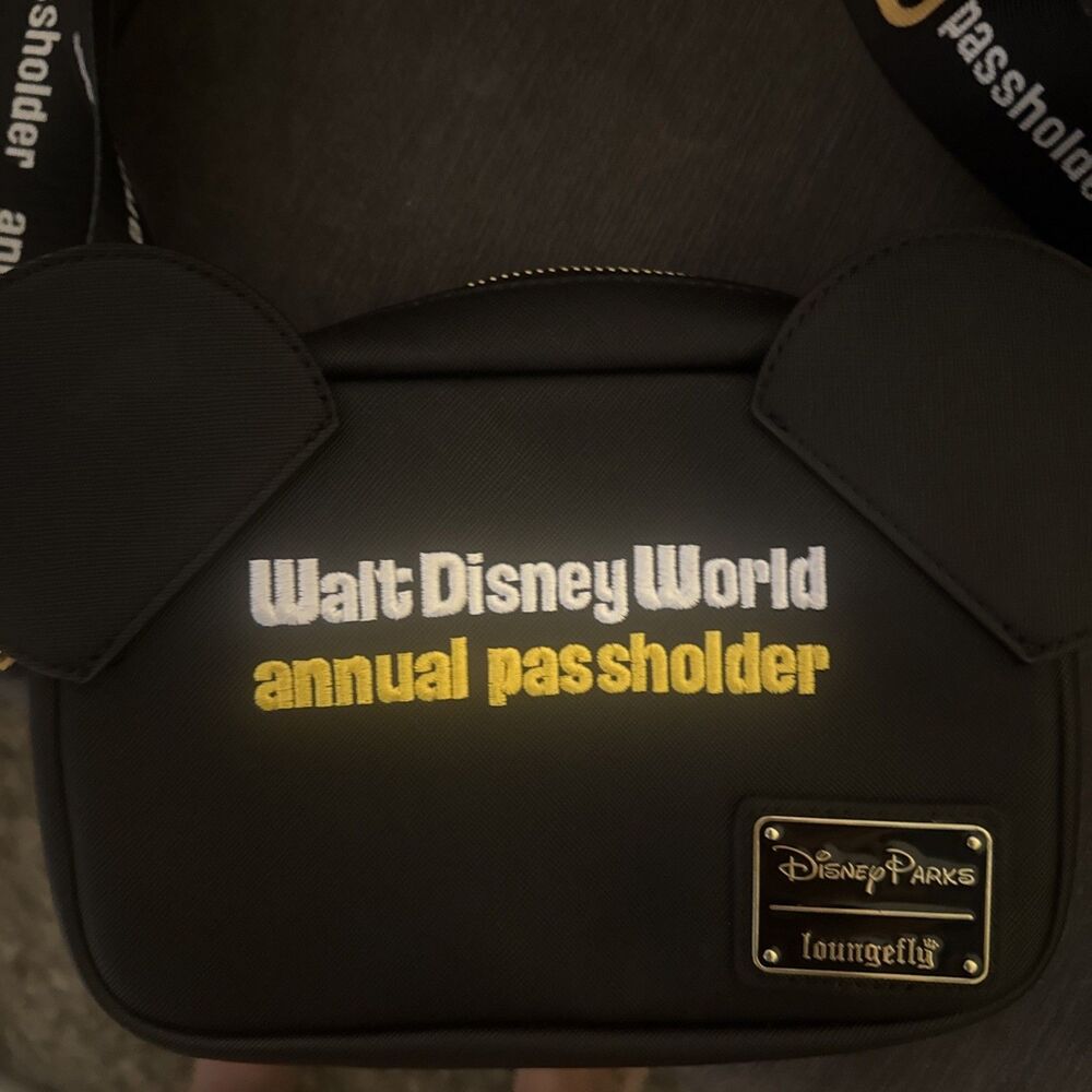 Disney Annual Passholder Loungefly Crossbody Bag